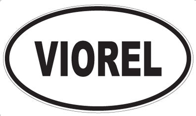 VIOREL - Oval Sticker