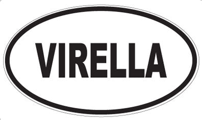 VIRELLA - Oval Sticker