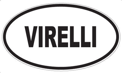 VIRELLI - Oval Sticker