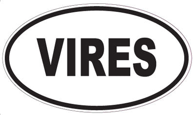 VIRES - Oval Magnet