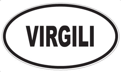 VIRGILI - Oval Sticker