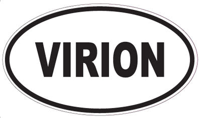 VIRION - Oval Sticker