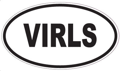 VIRLS - Oval Sticker