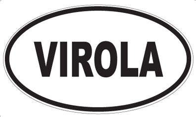 VIROLA - Oval Sticker