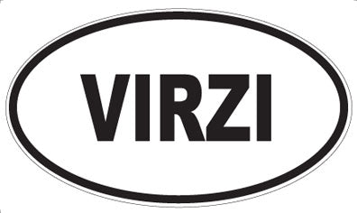 VIRZI - Oval Sticker