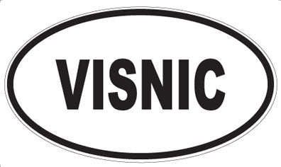 VISNIC - Oval Sticker
