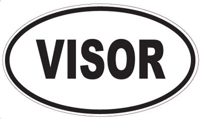 VISOR - Oval Magnet