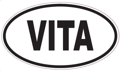 VITA - Oval Sticker