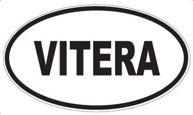 VITERA - Oval Sticker