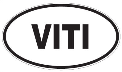 VITI - Oval Sticker