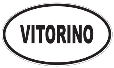 VITORINO - Oval Sticker