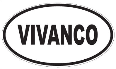VIVANCO - Oval Sticker