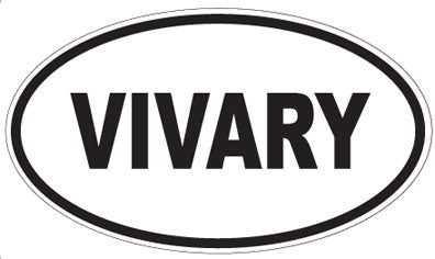 VIVARY - Oval Sticker