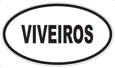 VIVEIROS - Oval Sticker
