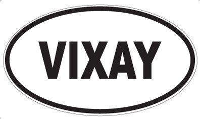 VIXAY - Oval Sticker