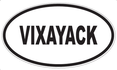 VIXAYACK - Oval Sticker