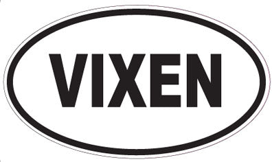 VIXEN - Oval Magnet
