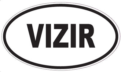VIZIR - Oval Magnet
