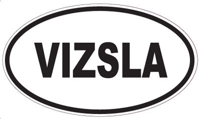 VIZSLA - Oval Sticker