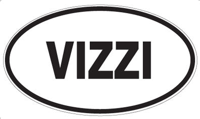 VIZZI - Oval Sticker
