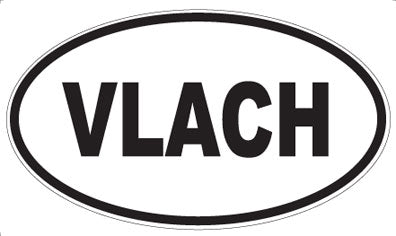 VLACH - Oval Sticker