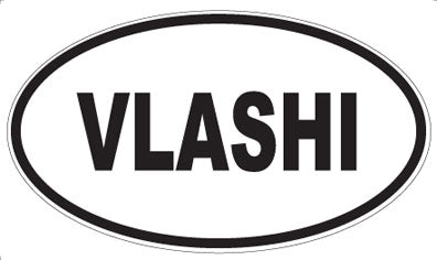 VLASHI - Oval Sticker