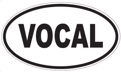 VOCAL - Oval Magnet