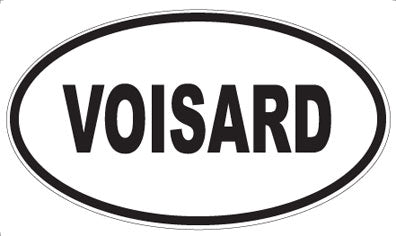 VOISARD - Oval Sticker