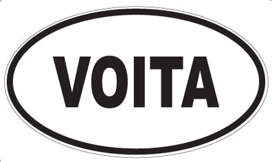 VOITA - Oval Sticker