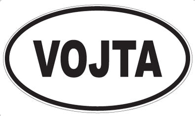 VOJTA - Oval Sticker