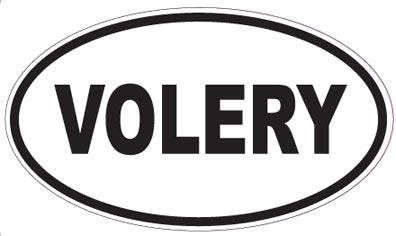 VOLERY - Oval Sticker