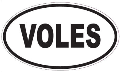 VOLES - Oval Magnet