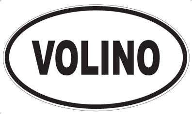 VOLINO - Oval Sticker