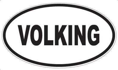 VOLKING - Oval Sticker