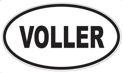 VOLLER - Oval Magnet