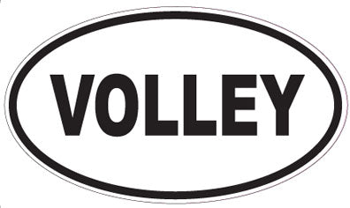 VOLLEY - Oval Sticker