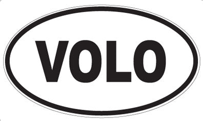VOLO - Oval Sticker