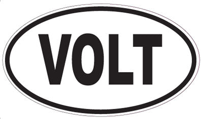 VOLT - Oval Sticker