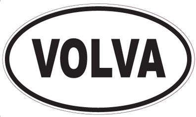 VOLVA - Oval Sticker