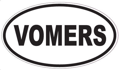 VOMERS - Oval Sticker