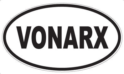 VONARX - Oval Sticker