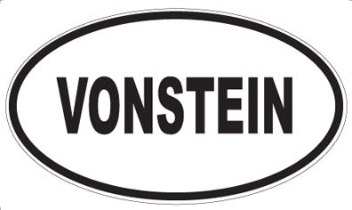 VONSTEIN - Oval Sticker