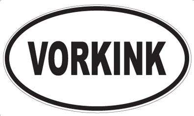 VORKINK - Oval Sticker