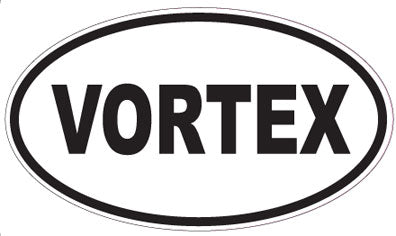 VORTEX - Oval Sticker