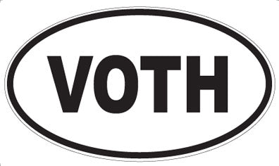 VOTH - Oval Magnet