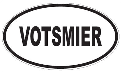 VOTSMIER - Oval Sticker