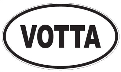 VOTTA - Oval Sticker