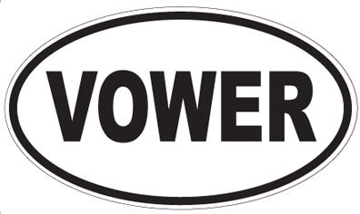 VOWER - Oval Magnet