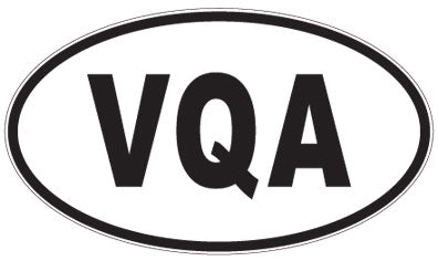 VQA - 3 Letter Initials Oval Magnet