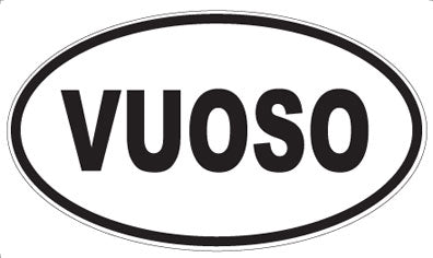 VUOSO - Oval Magnet